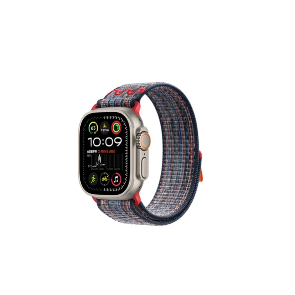 Zore Apple ile uyumlu Watch Ultra 49mm KRD-91 Hasır Kordon Strap Kayış - Resim 8