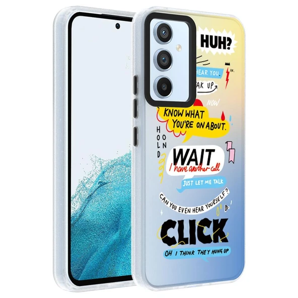 Zore Galaxy ile uyumlu A14 Kılıf Desenli Dragon Sert Kapak - 1