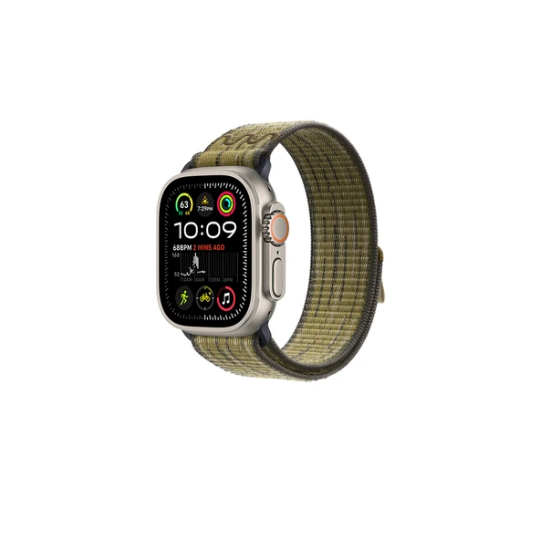 Zore Apple ile uyumlu Watch Ultra 49mm KRD-91 Hasır Kordon Strap Kayış - Resim 10