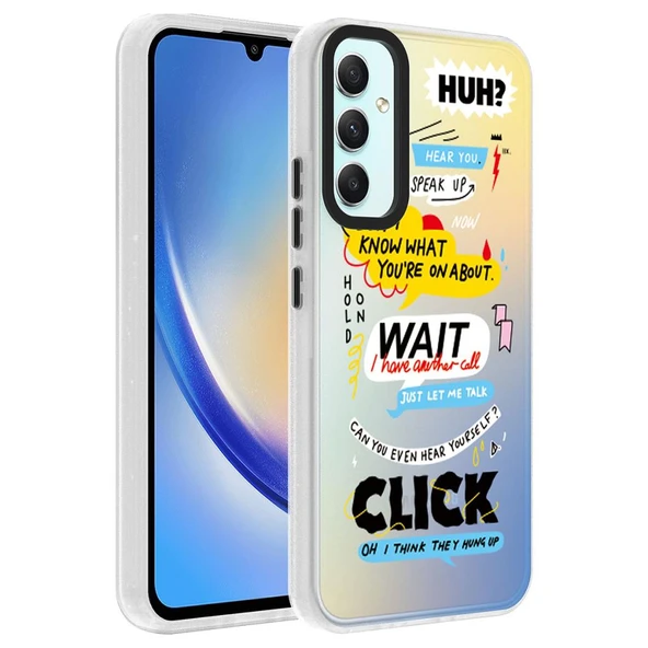 Zore Galaxy ile uyumlu A24 Kılıf Desenli Dragon Sert Kapak - 8