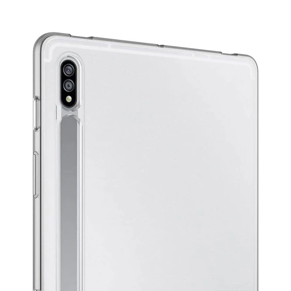 Zore Galaxy ile uyumlu Tab S8 Kılıf Tablet Süper Silikon Kapak - 8