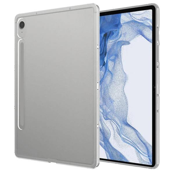 Zore Galaxy ile uyumlu Tab S9 FE Kılıf Tablet Süper Silikon Kapak - 10