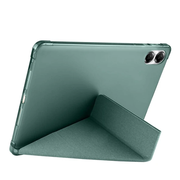 Zore Huawei ile uyumlu Honor Pad X8 Pro 11.5' Kılıf Tri Folding Kalem Bölmeli Standlı Kılıf - 3