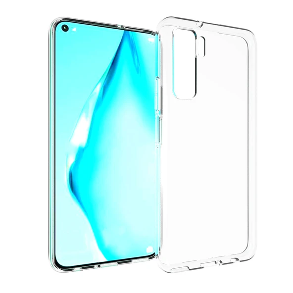 Zore Huawei ile uyumlu P40 Lite 5G Kılıf Süper Silikon Kapak - 1