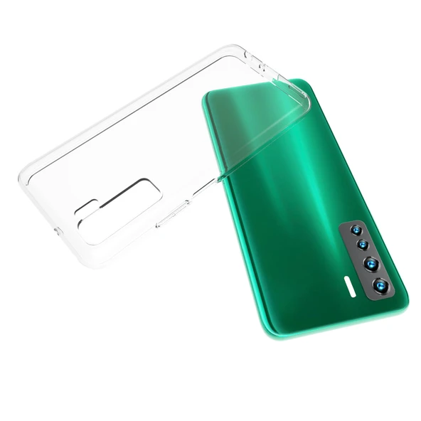 Zore Huawei ile uyumlu P40 Lite 5G Kılıf Süper Silikon Kapak - 5