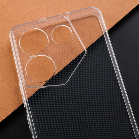 Zore Tecno ile uyumlu Camon 20 Pro 4G Kılıf Süper Silikon Kapak - Resim 3