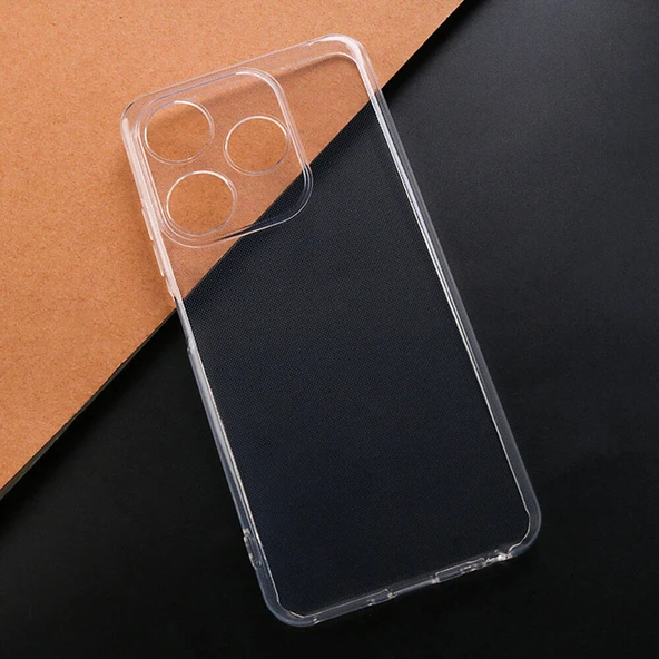 Zore Tecno ile uyumlu Spark 10C Kılıf Süper Silikon Kapak - Resim 4