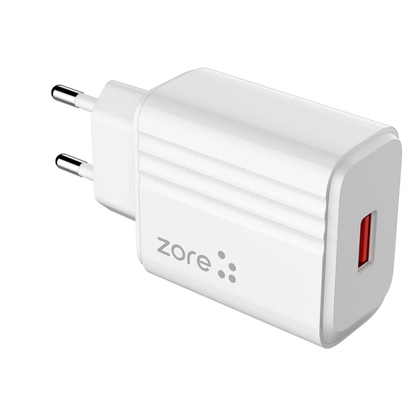 Zore Play Serisi PL1 Lightning 2in1 Seyahat Şarj Aleti 12W - 4