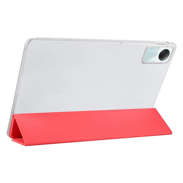 Zore Xiaomi ile uyumlu Redmi Pad SE 11" Smart Cover Standlı 1-1 Kılıf - 6