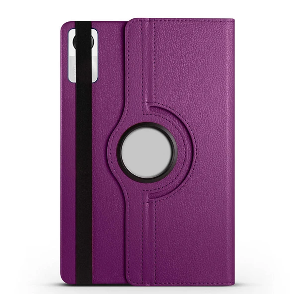 Zore Xiaomi ile uyumlu Redmi Pad SE Dönebilen Standlı Kılıf - 5