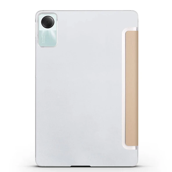 Zore Xiaomi ile uyumlu Redmi Pad SE 11" Smart Cover Standlı 1-1 Kılıf - 4