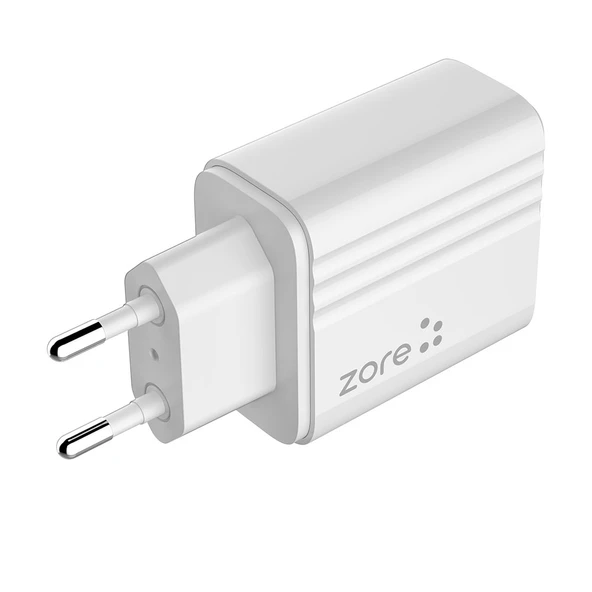 Zore Play Serisi PL2 Type-C to Lightning 2in1 PD Seyahat Şarj Aleti 20W - 2