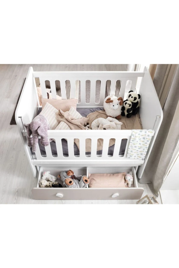 Yeni Konsept Bunny Bebek Sallanan Beşik - 2