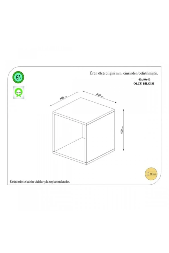 Seray Box Komodin Siyah - 2