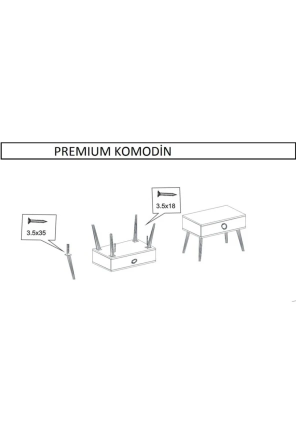 Ünüvar Konsept Premium Komodink2 - 5