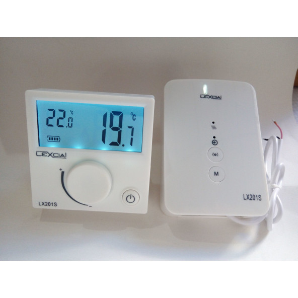 Lexcia LX201 S Kablosuz Dijital Oda Termostatı