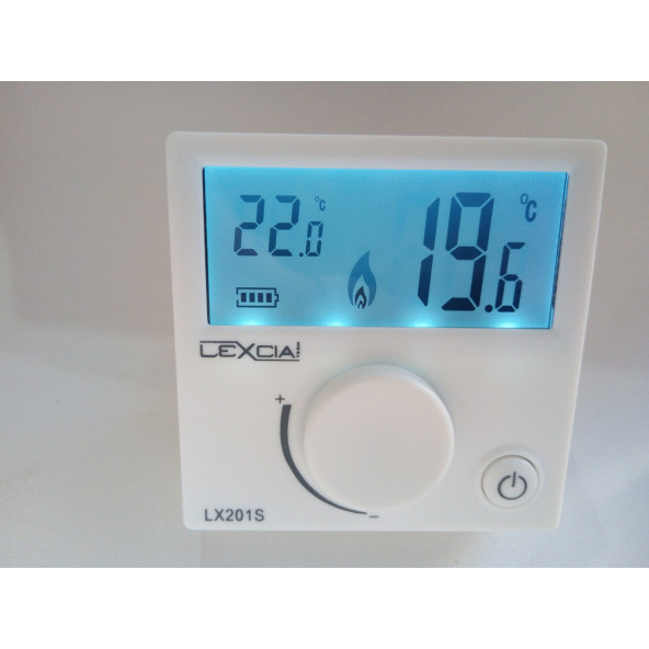 Lexcia LX201 S Kablosuz Dijital Oda Termostatı - 2