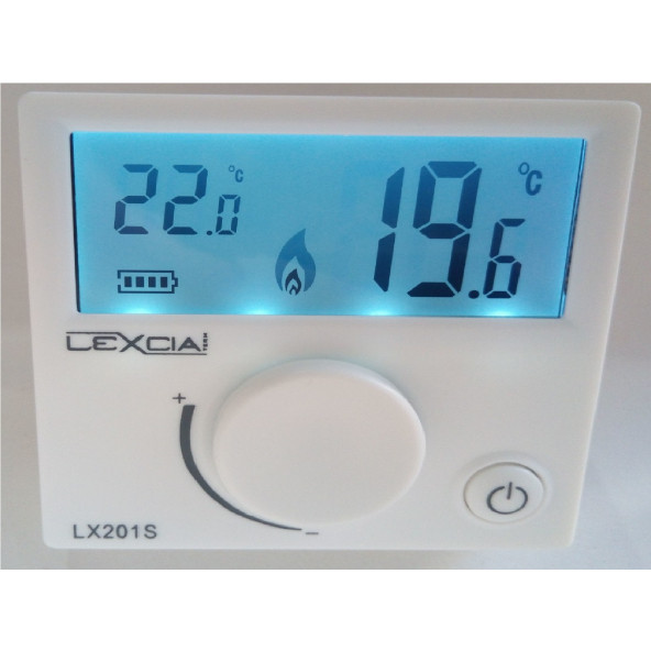 Lexcia LX201 S Kablosuz Dijital Oda Termostatı - 4