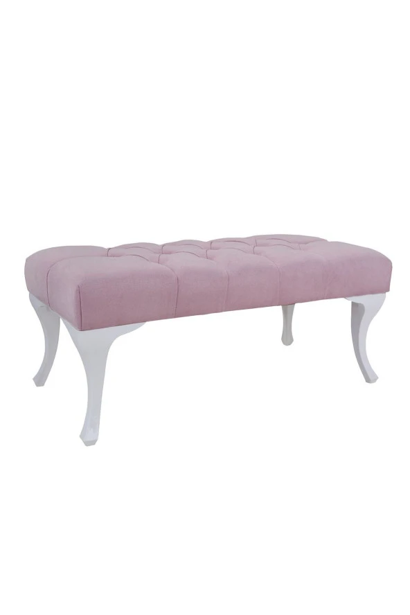 Ünüvar Konsept Puf Bench - Pembe