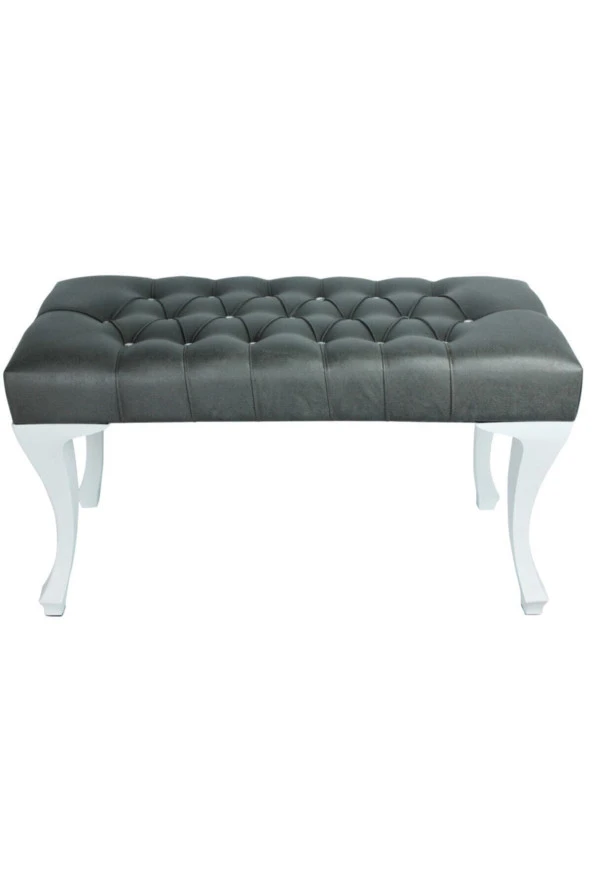 Ünüvar Konsept Puf Bench - Antrasit Gri 01 - Resim 3