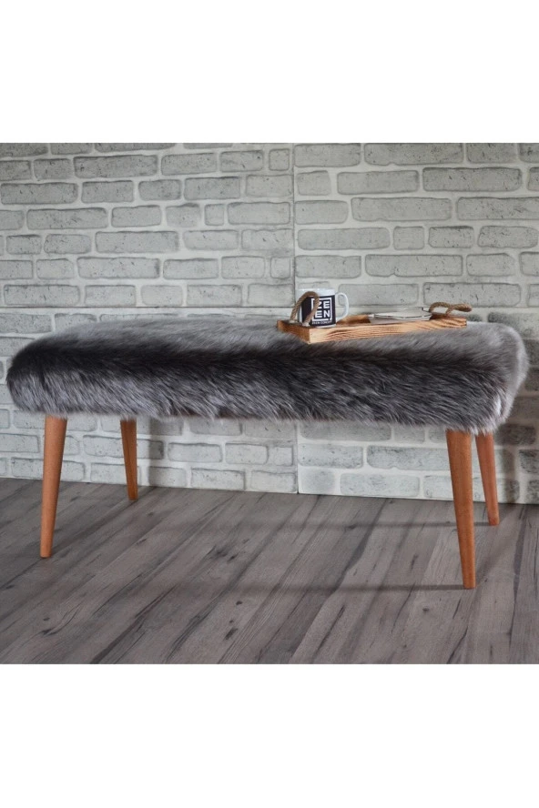 Ünüvar Konsept Retro Bench Kahve Peluşk2