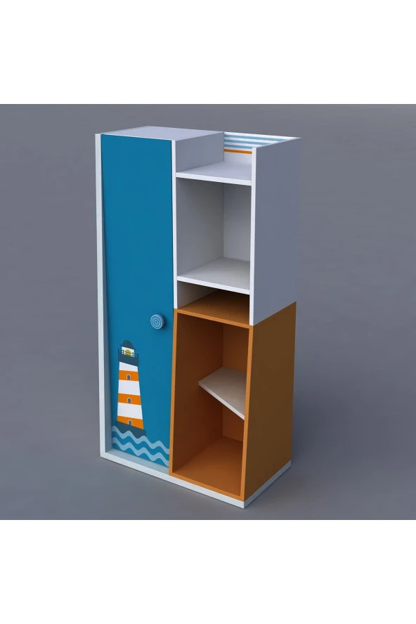 Ünüvar Konsept Rengarenk Sea Ocean Kitaplık 2