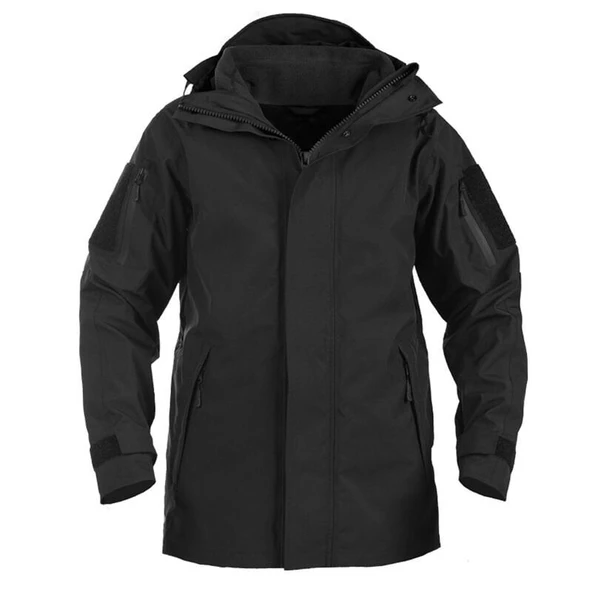 STURM WET WEATHER FLEECE II SIYAH CEKET - 4