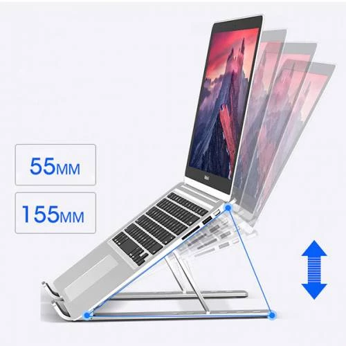 Polham Taşınabilir Katlanılabilir Bilgisayar Standı Laptop Standı Tablet Tutucu İpad Tutucu Stand - 4