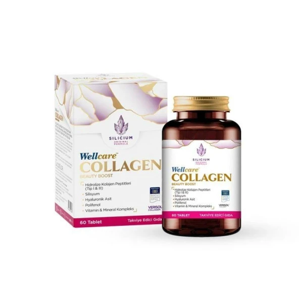 Wellcare Collagen Beauty Boost 60 Tablet ürün görseli