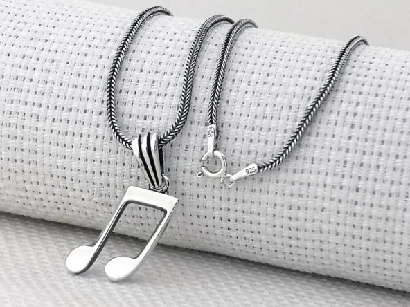 Nota 925 Ayar Gümüş Kolye ürün görseli 1