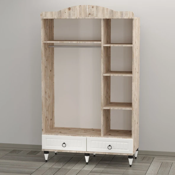 Garaj Home Sude Membran Pencereli Bebek Odası - Beyaz Soho - Kombinli-UYKU SETİ-MAVİ - Resim 7