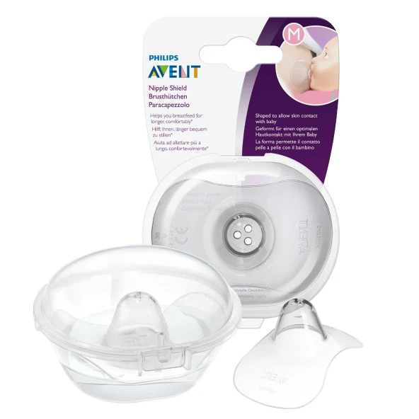 Philips Avent Göğüs Ucu Koruyucu Standart Boy 2li SCF153/03 ürün görseli
