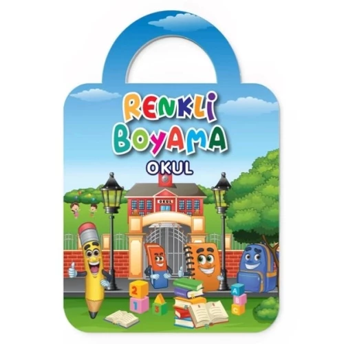 Renkli Boyama-Okul - 1