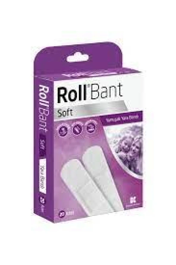 Roll Bant Soft Yara Bandı 20li