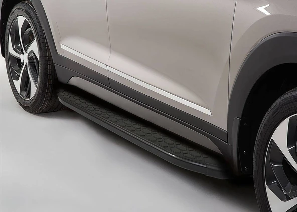 OMSA Volvo XC90 Blackline Yan Basamak Siyah 2015-2024 Arası - 6