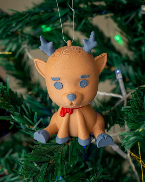 Ren Geyiği Yılbaşı Ağacı Süsü - 3