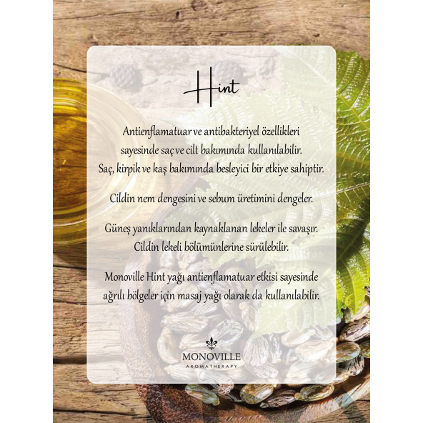 Hint Yağı (Jel) 30 ml Soğuk Sıkım %100 Saf Ve Doğal ( Castor Oil ) - 3