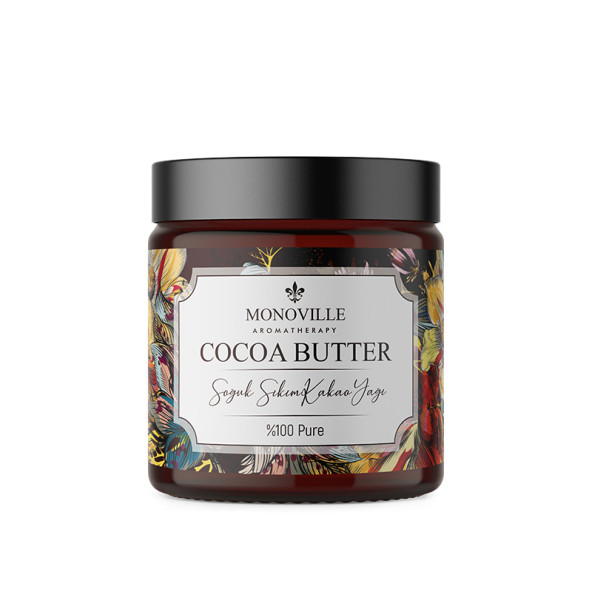 Kakao Yağı 100 ml Soğuk Sıkım Nemlendirici  %100 Saf ve Doğal ( Cacao Butter )