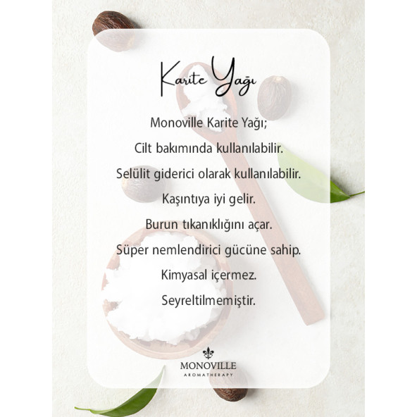 Kakao Yağı 100 ml, Karite Yağı 100 ml 2li Set %100 Saf Ve Doğal ( Cacao Butter And Shea Butter ) - 3