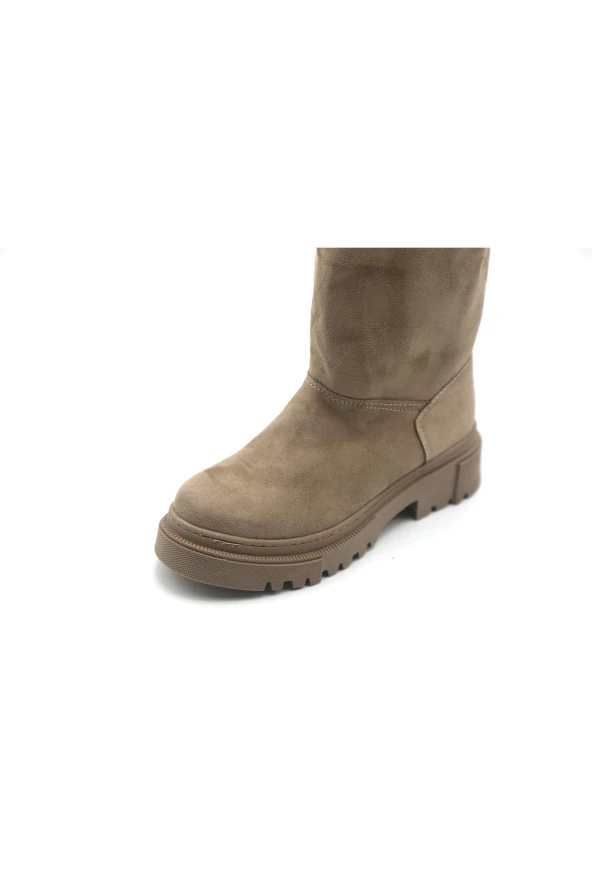 Sherens 2167 Kadın Süet Bot - 5