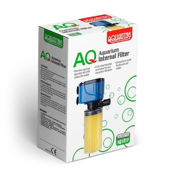 AQ101F-Aquawing Akvaryum İç Filtre 12W 550L/H