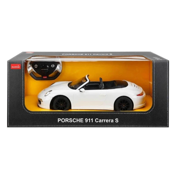 1:12 Porsche 911 Carrera S Uzaktan Kumandalı Işıklı Araba - Beyaz