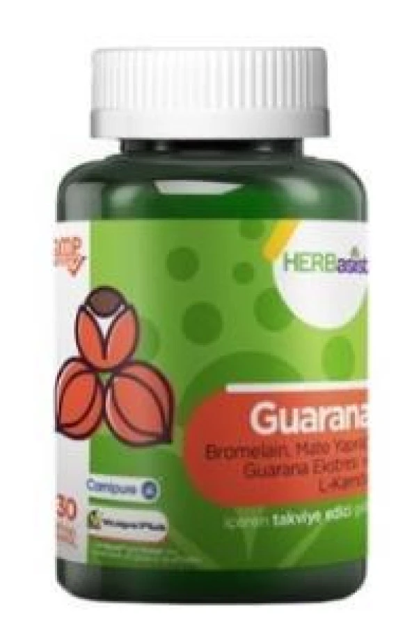 Herbasist Guarana 30 Kapsül ürün görseli