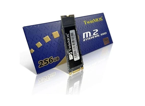 TwinMOS 256GB NGFFEGBM2280 M.2 2280 SATA3 SSD (580Mb-550Mb-s) 3DNAND Ssd Disk - Resim 2
