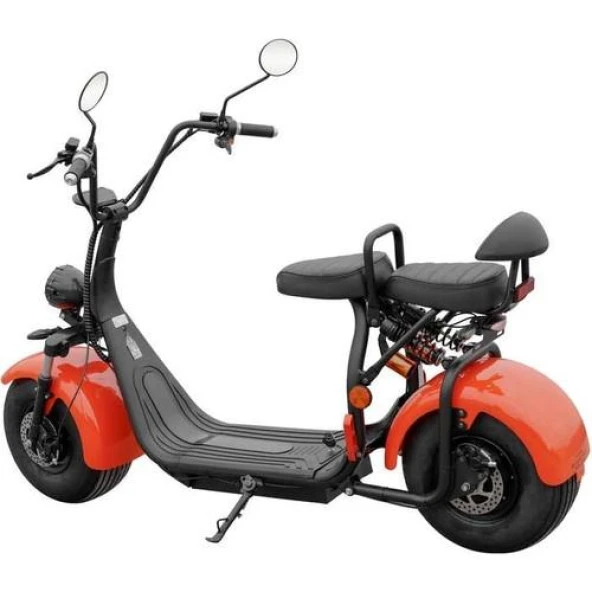 VOLTA YIDE ELEKTRİKLİ MOPED TURUNCU - 4