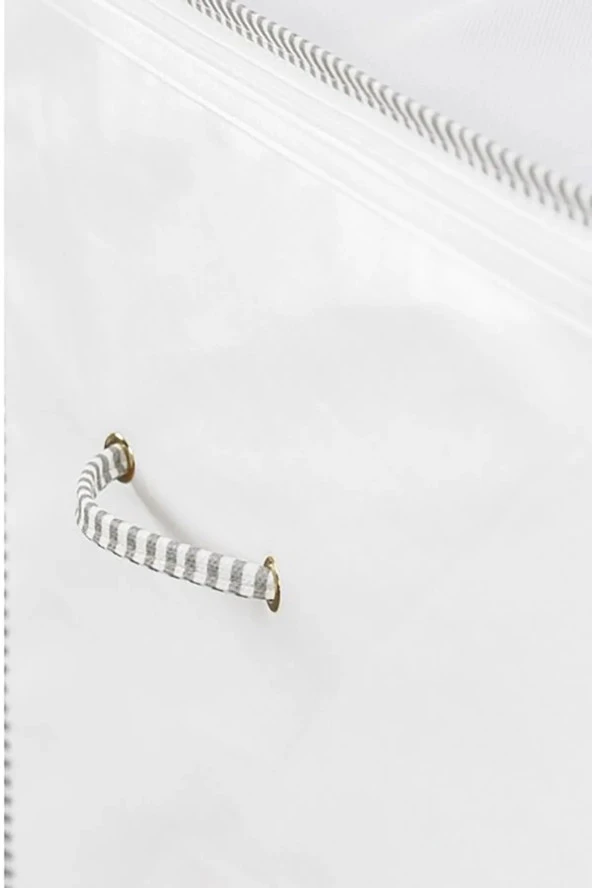 Buti Yatak Altı Baza Hurcu Fermuarlı Düzenleyici İpli Yastık Hurcu Baza Hurcu 65*45*25cm - 104195 - Resim 4