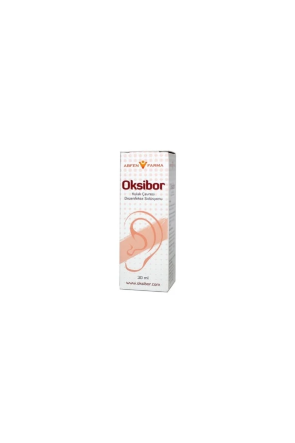 Abfen Farma Oksibor Kulak Damlası 30 Ml