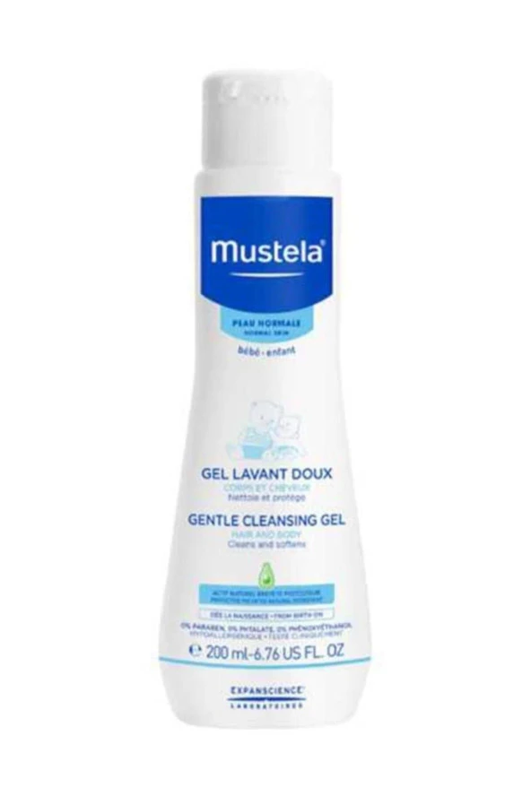 Mustela Gentle Cleansing Gel Yenidoğan Şampuan 200 ml