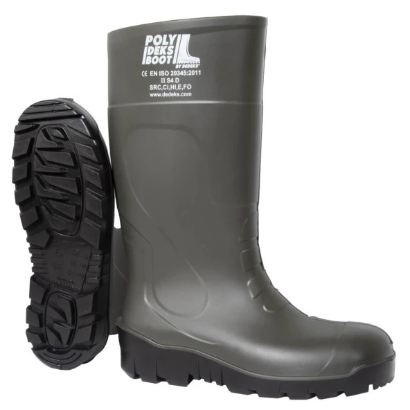 No: 36 Çelik Burunlu Poliüretan Çizme PolyDeks - 3