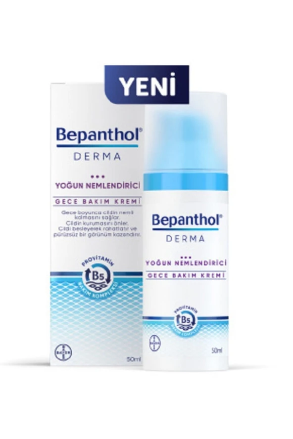 Bepanthol Derma Yoğun Nemlendirici Gece Bakım Kremi 50 ml - 3